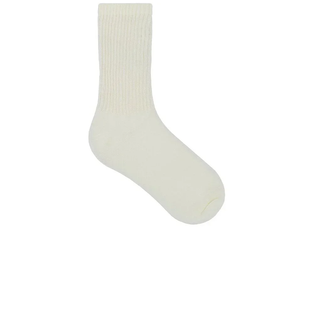Casa Clara Paulina Socks Cherry Crochet White